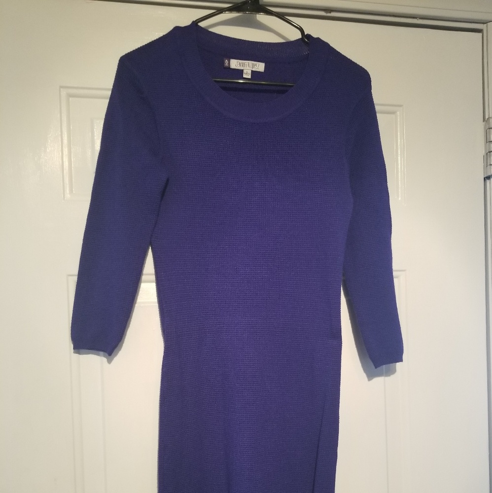 Jennifer Lopez sweater dress